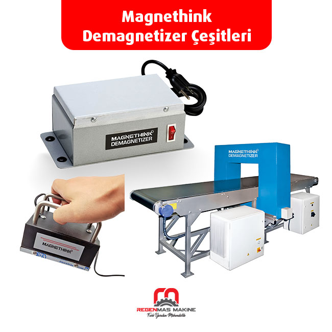 Endüstriyel Demanyetizör (Demagnetizer) Sistemleri
